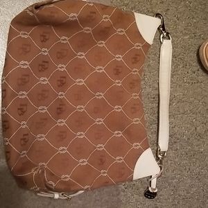 Preloved and gently worn Dooney and Bourke handbag